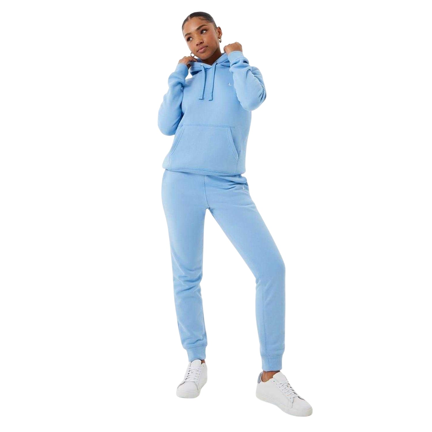 Blue - Lifestyle - Jack Wills Womens-Ladies Astbury Pheasant Logo Relaxed Fit Hoodie