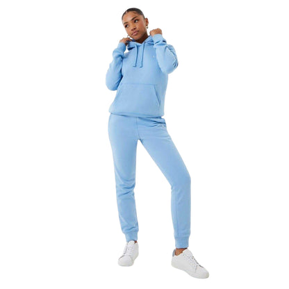 Blue - Lifestyle - Jack Wills Womens-Ladies Astbury Pheasant Logo Relaxed Fit Hoodie