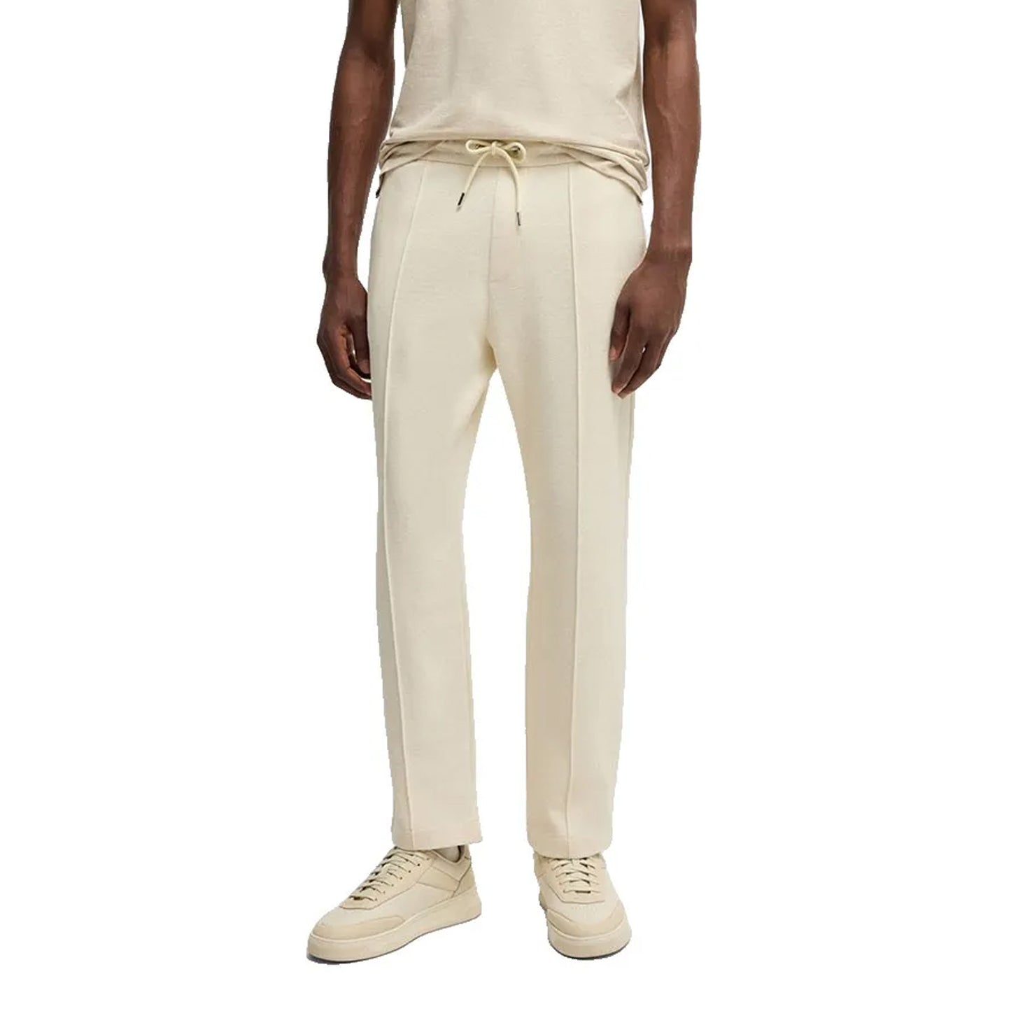 White Blend - Side - Boss Mens Locsin Sweatpants