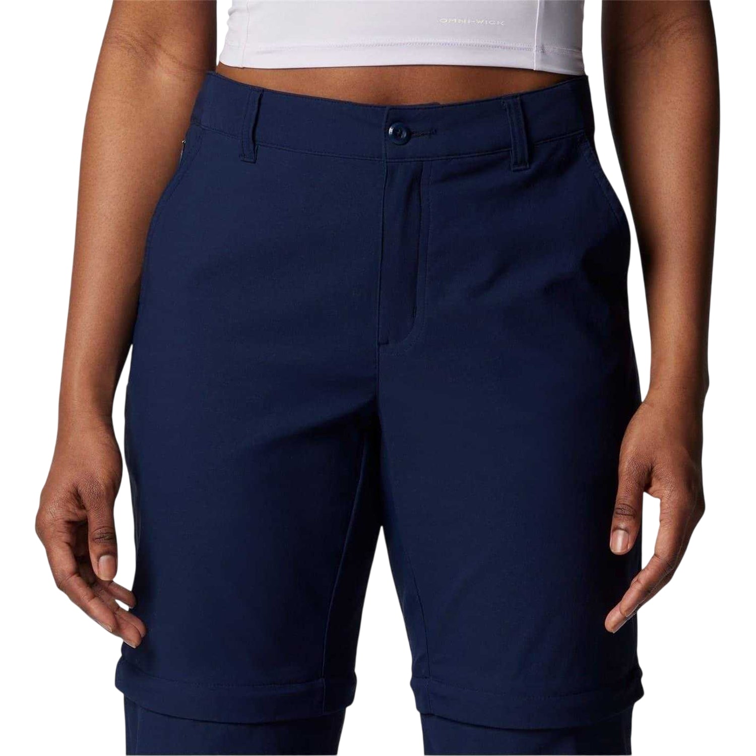 Navy - Lifestyle - Columbia Womens-Ladies Leslie Convertible Cargo Trousers