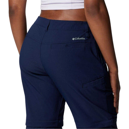 Navy - Pack Shot - Columbia Womens-Ladies Leslie Convertible Cargo Trousers
