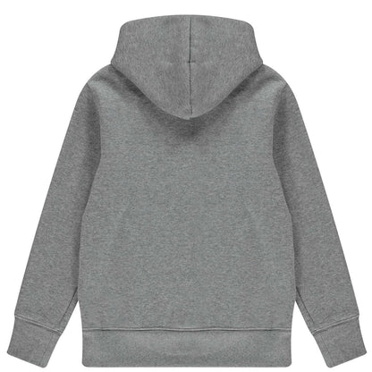 Carbon Heather Marl - Back - Jump Boys Logo Fleece Hoodie