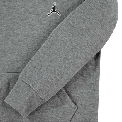 Carbon Heather Marl - Lifestyle - Jump Boys Logo Fleece Hoodie