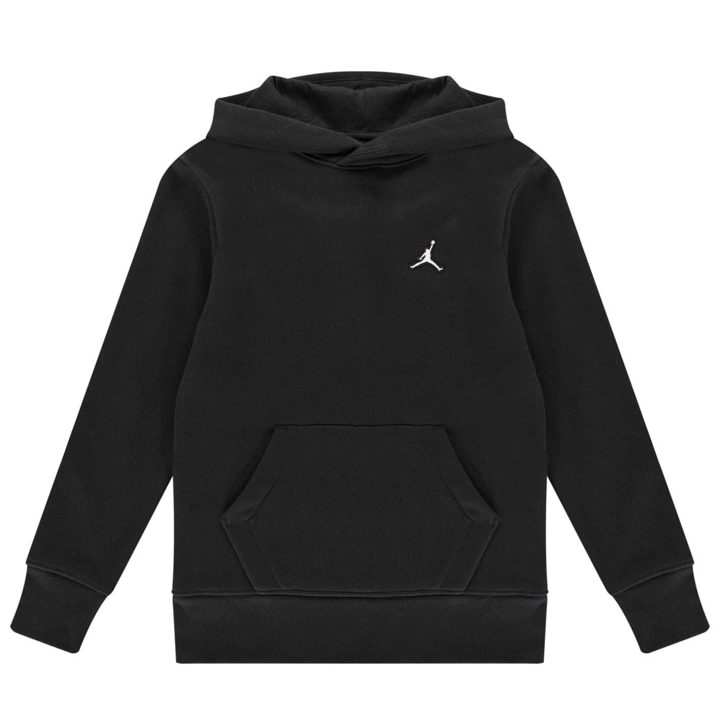 Black - Front - Jump Boys Logo Fleece Hoodie
