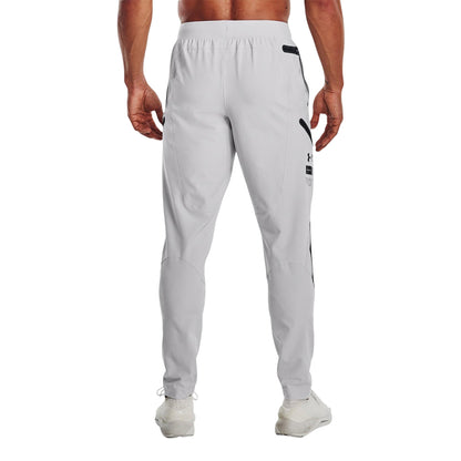 Grey - Lifestyle - Under Armour Mens Unstoppable Slim Combat Trousers