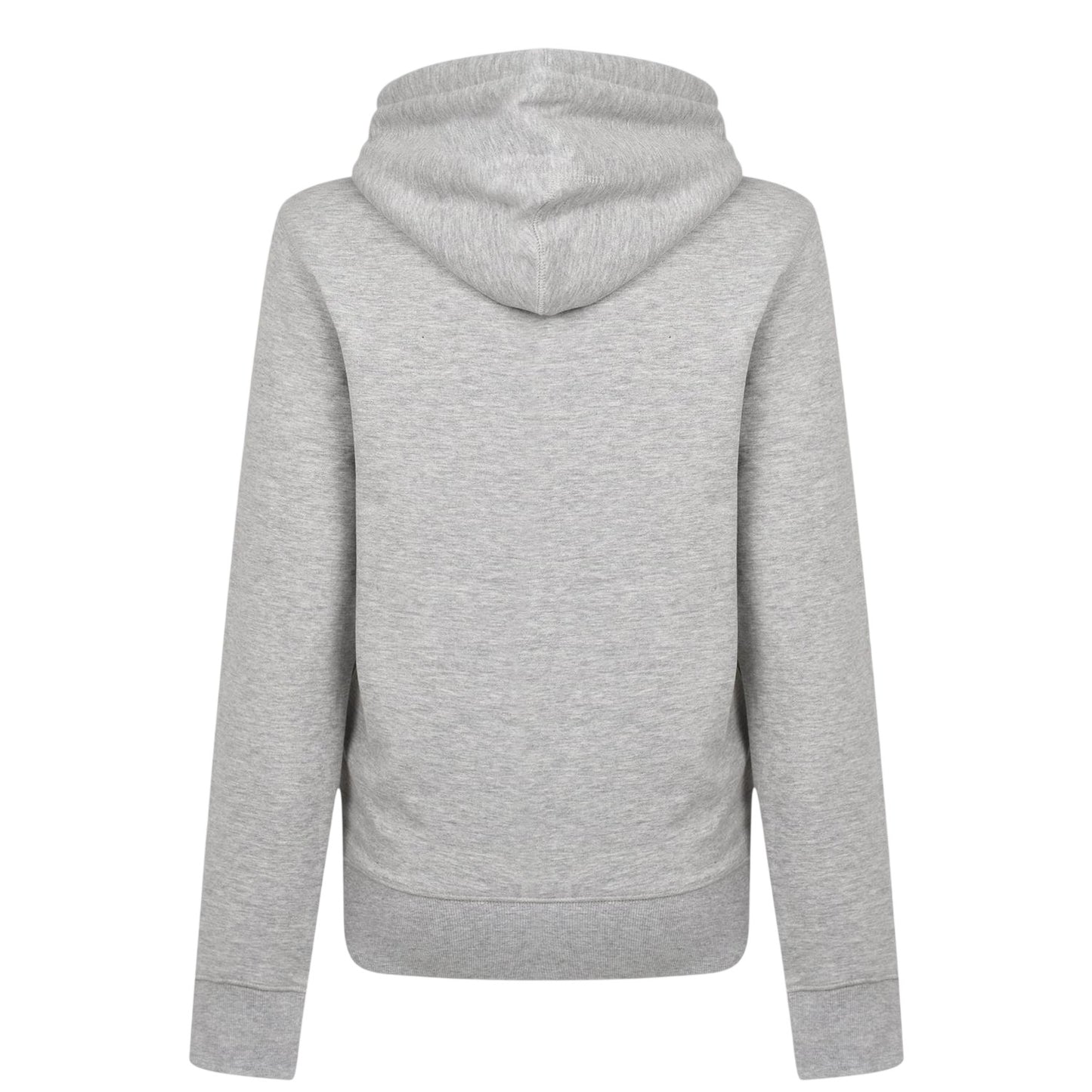 Grey Marl - Back - Firetrap Womens-Ladies Large Logo Hoodie