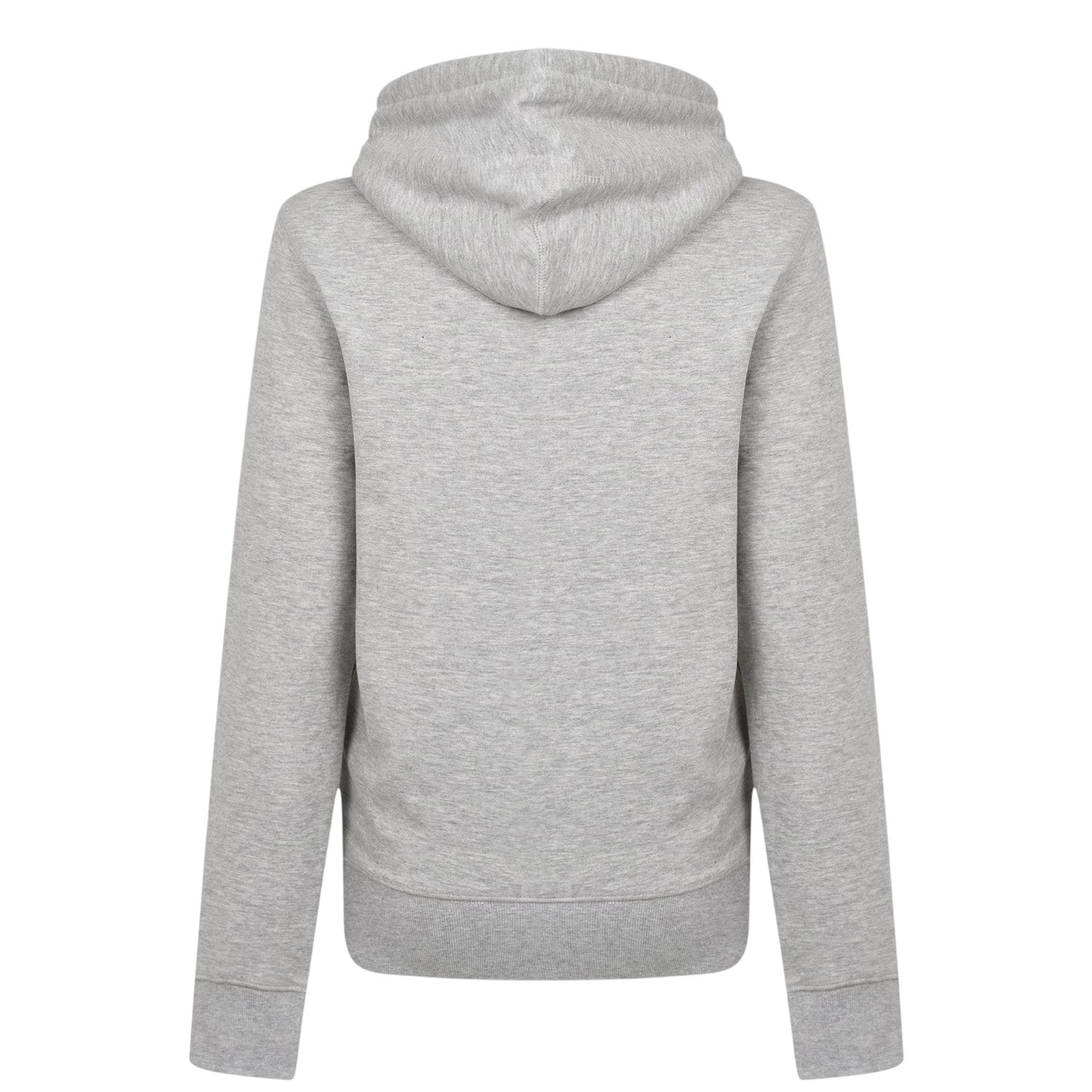 Grey Marl - Back - Firetrap Womens-Ladies Large Logo Hoodie