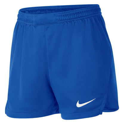 Royal Blue - Side - Nike Womens-Ladies Logo Athletic Shorts