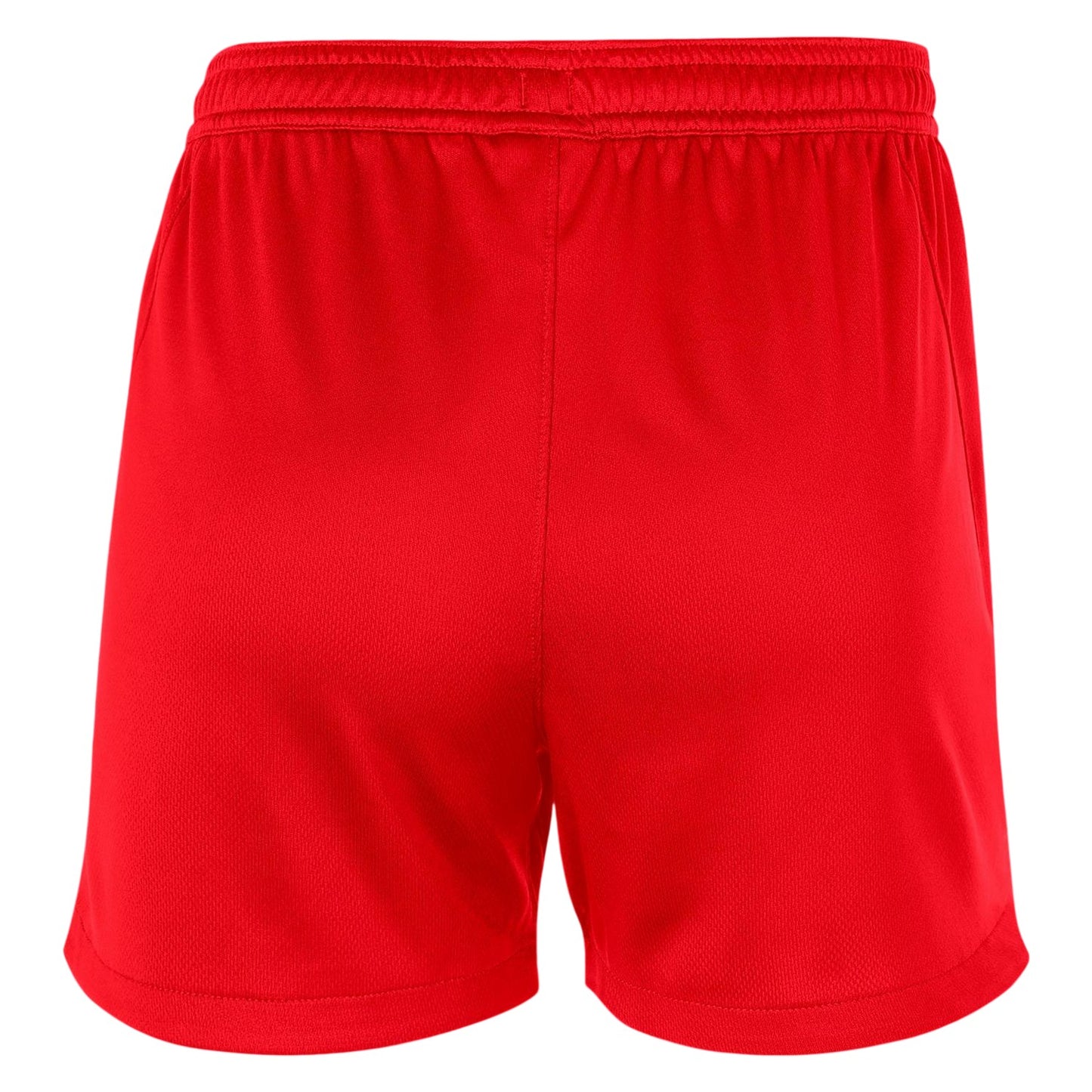 University Red - Back - Nike Womens-Ladies Logo Athletic Shorts