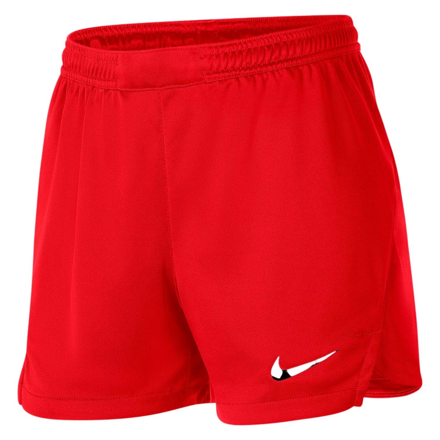 University Red - Side - Nike Womens-Ladies Logo Athletic Shorts