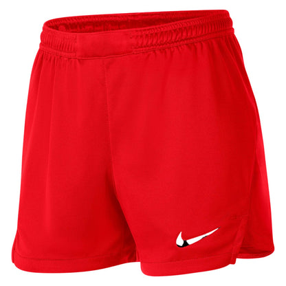 University Red - Side - Nike Womens-Ladies Logo Athletic Shorts