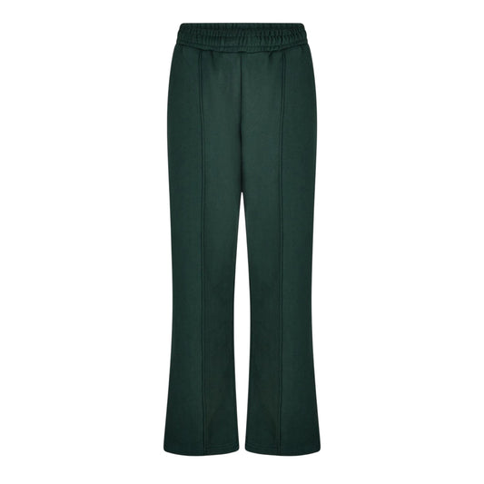 Green - Front - 4th & Reckless Womens-Ladies Embroidered Logo Mid Rise Sweatpants