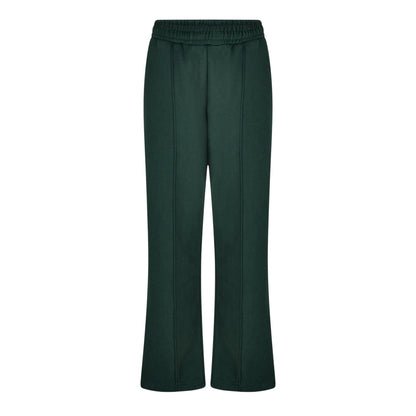 Green - Front - 4th & Reckless Womens-Ladies Embroidered Logo Mid Rise Sweatpants