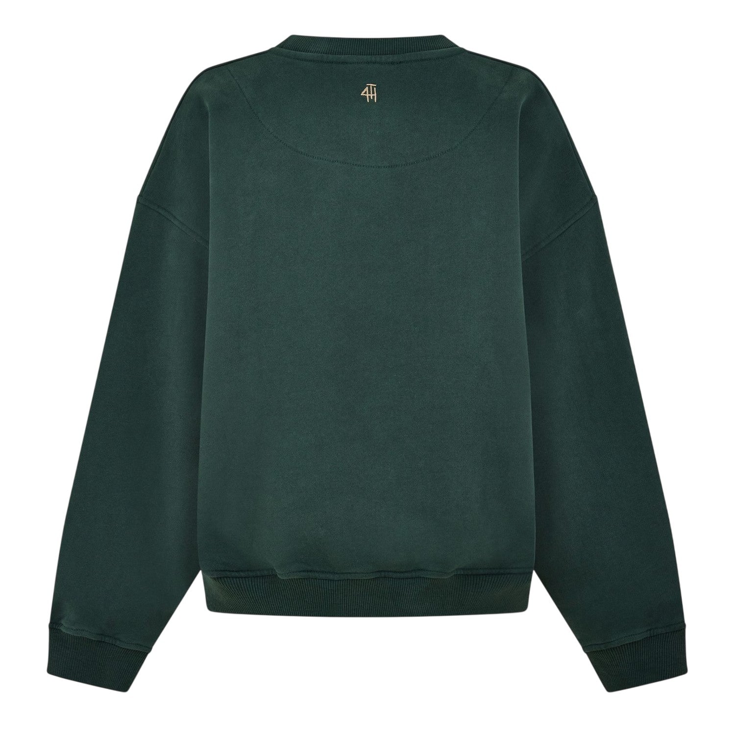 Green - Back - 4th & Reckless Womens-Ladies Windsor Embroidered Logo Sweatshirt