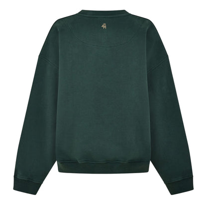 Green - Back - 4th & Reckless Womens-Ladies Windsor Embroidered Logo Sweatshirt