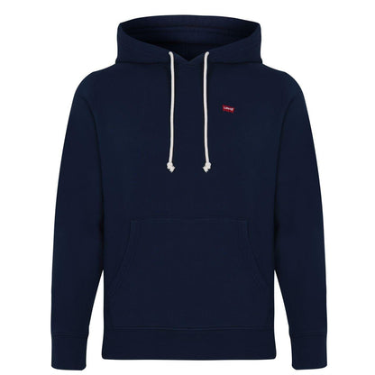Dress Blue - Front - Levis Mens Pullover Hoodie