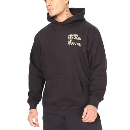 Black - Lifestyle - Rose London Unisex Adult Fewer Dreams Graphic Print Hoodie