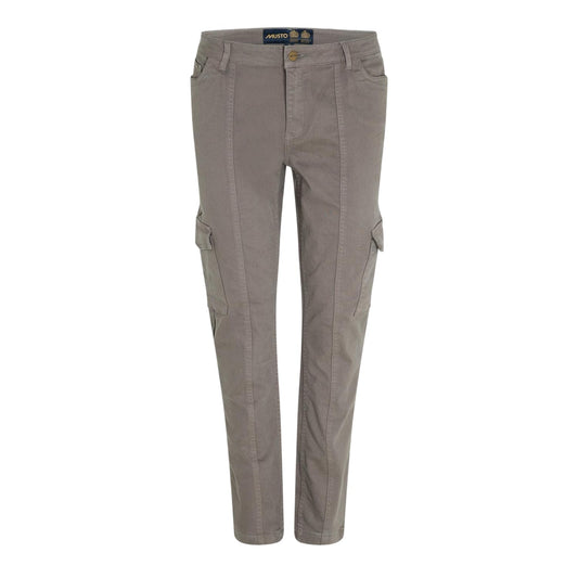 Grey - Front - Musto Womens-Ladies Utility Pocket Straight Leg Trousers