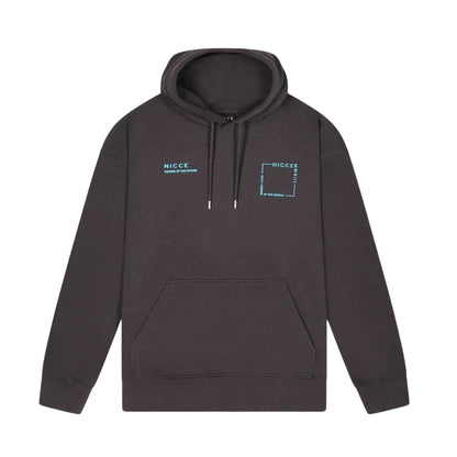 Coal - Front - Nicce Mens Davido Long-Sleeved Hoodie