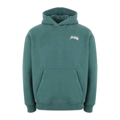 Green-White - Front - Jack Wills Womens-Ladies Oth Script Cotton Hoodie