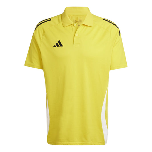 Yellow-White - Front - Adidas Mens Tiro 24 Competition Polo Shirt