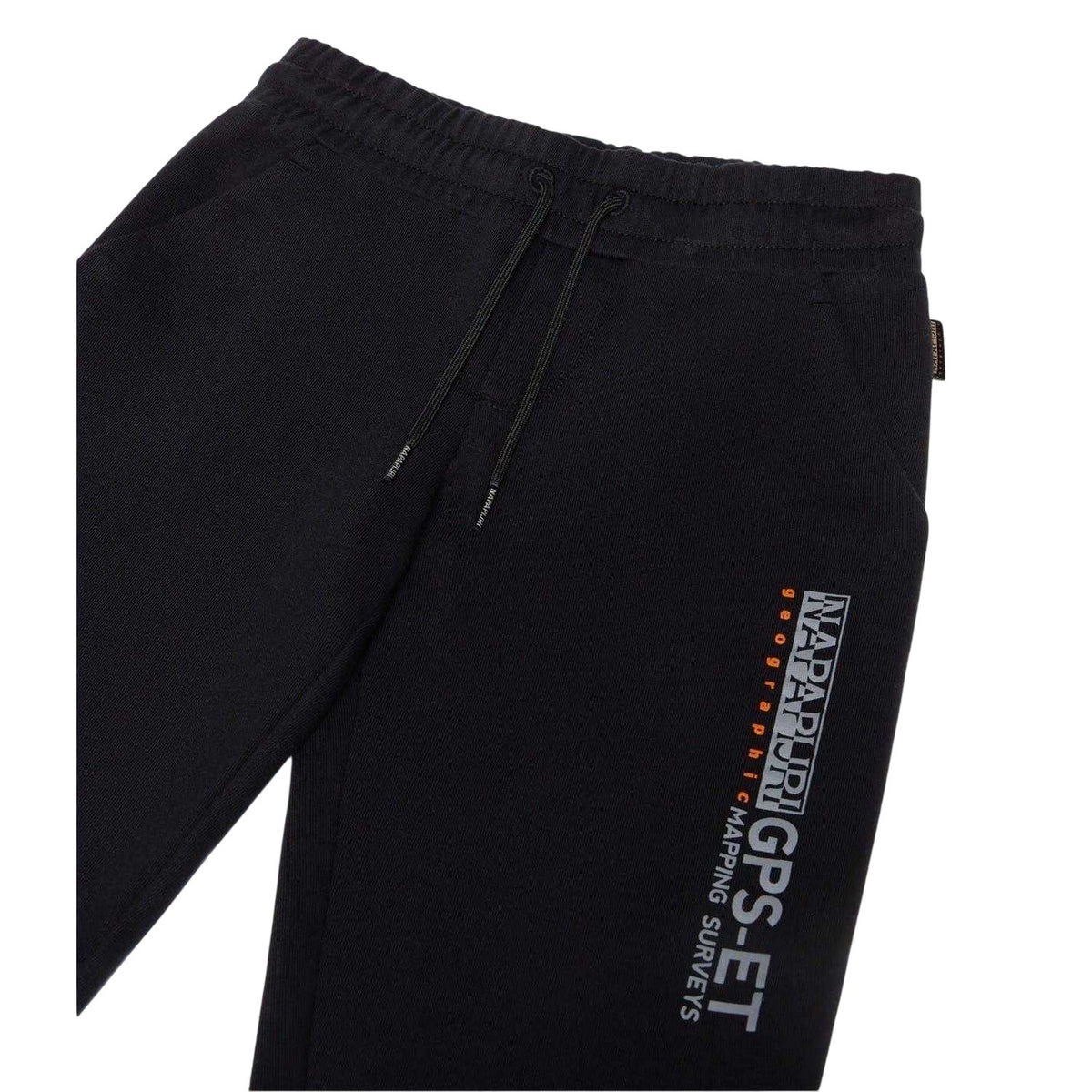Black - Side - Napapijri Childrens-Kids Geographic Joggers