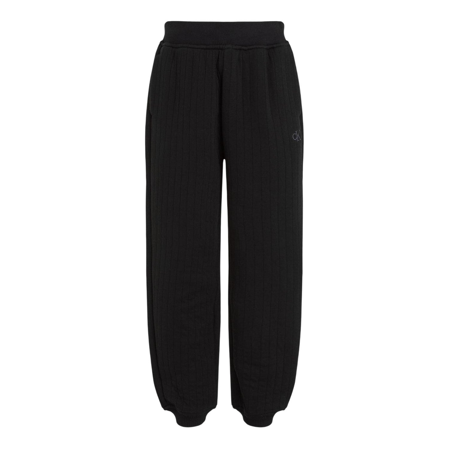 Black - Front - Calvin Klein Childrens-Kids Relaxed Fit Joggers