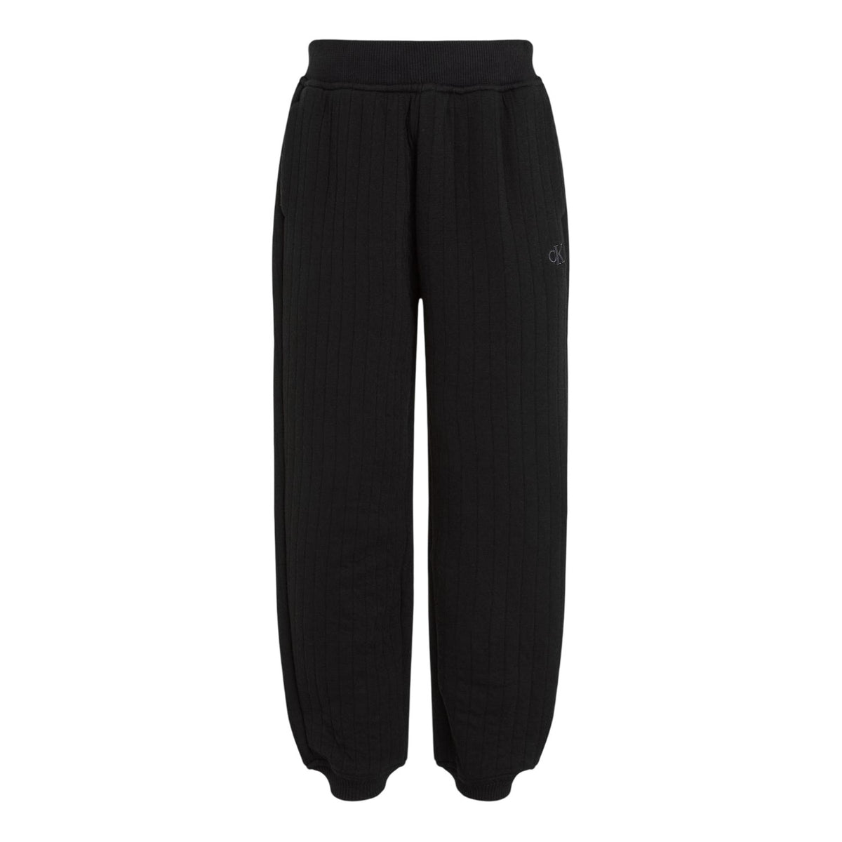 Black - Front - Calvin Klein Childrens-Kids Relaxed Fit Joggers