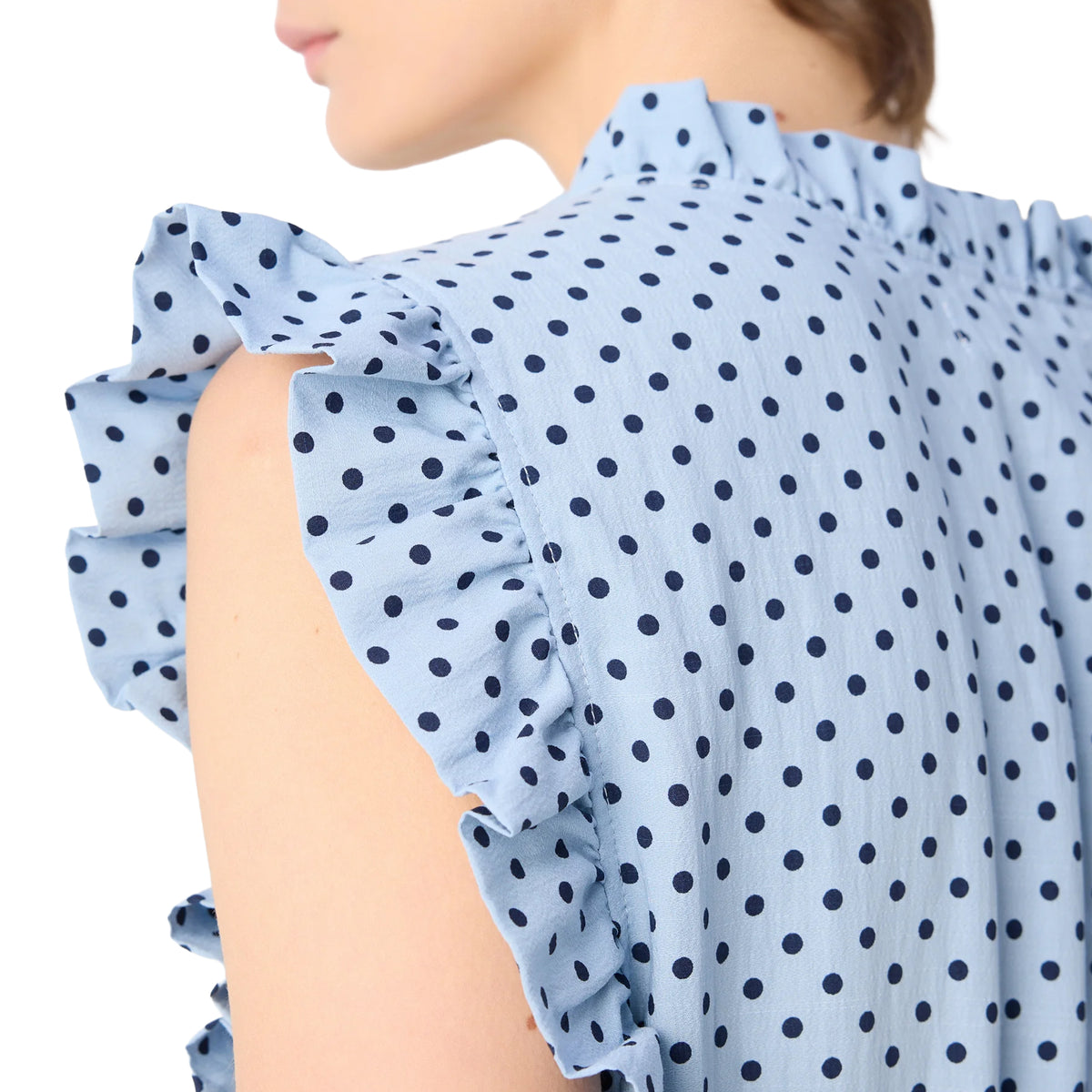 Blue - Lifestyle - Lollys Laundry Womens-Ladies Polka Dot Midi Dress