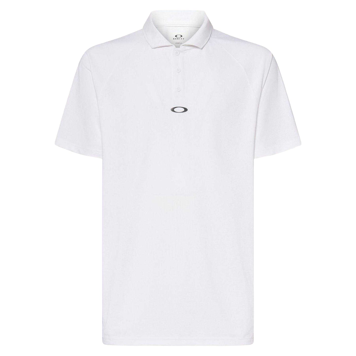 White - Front - Oakley Mens Iconic Logo Polo Shirt