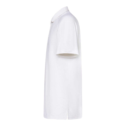 White - Side - Oakley Mens Iconic Logo Polo Shirt