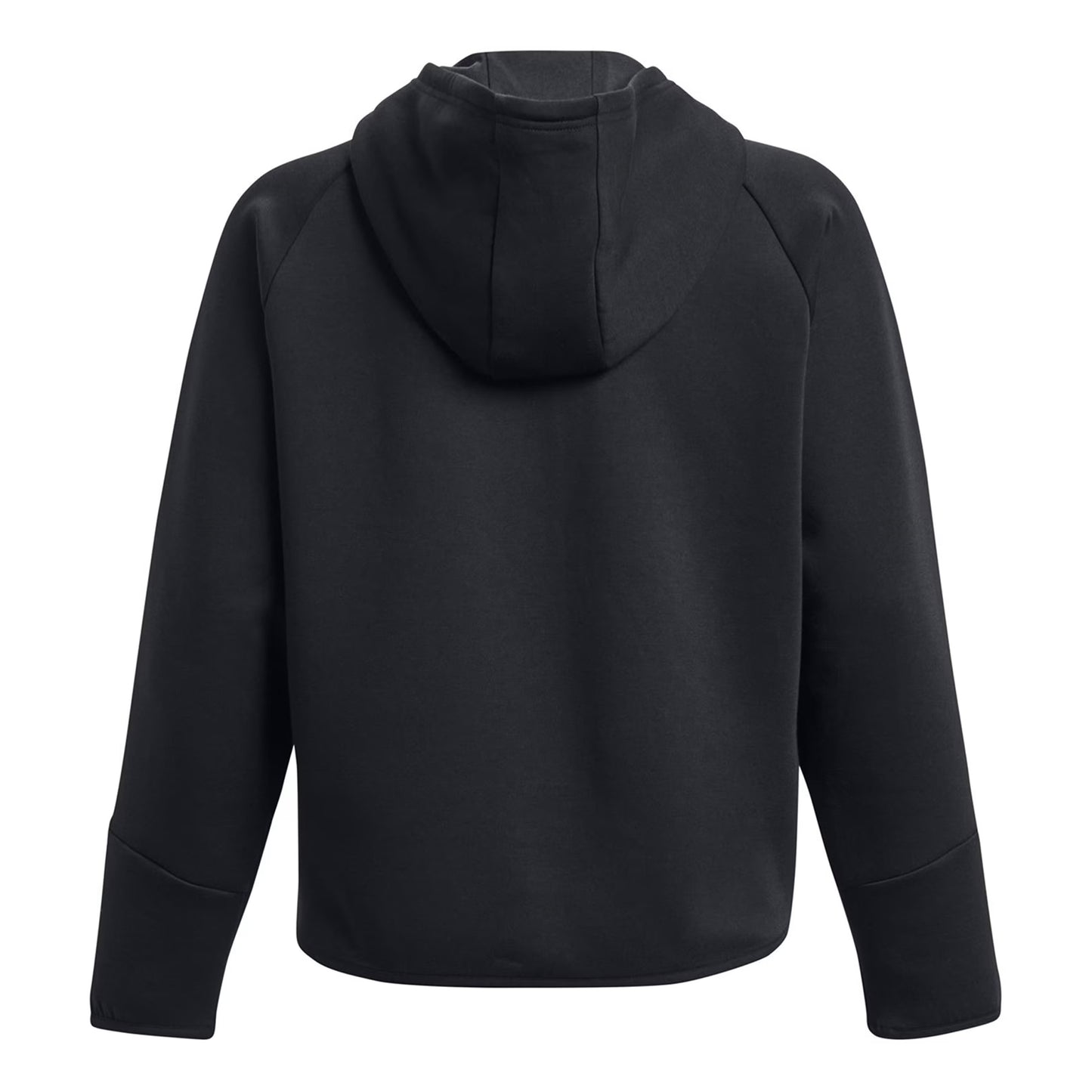 Black - Back - Under Armour Womens-Ladies Unstoppable Two Tone Sweat Jacket