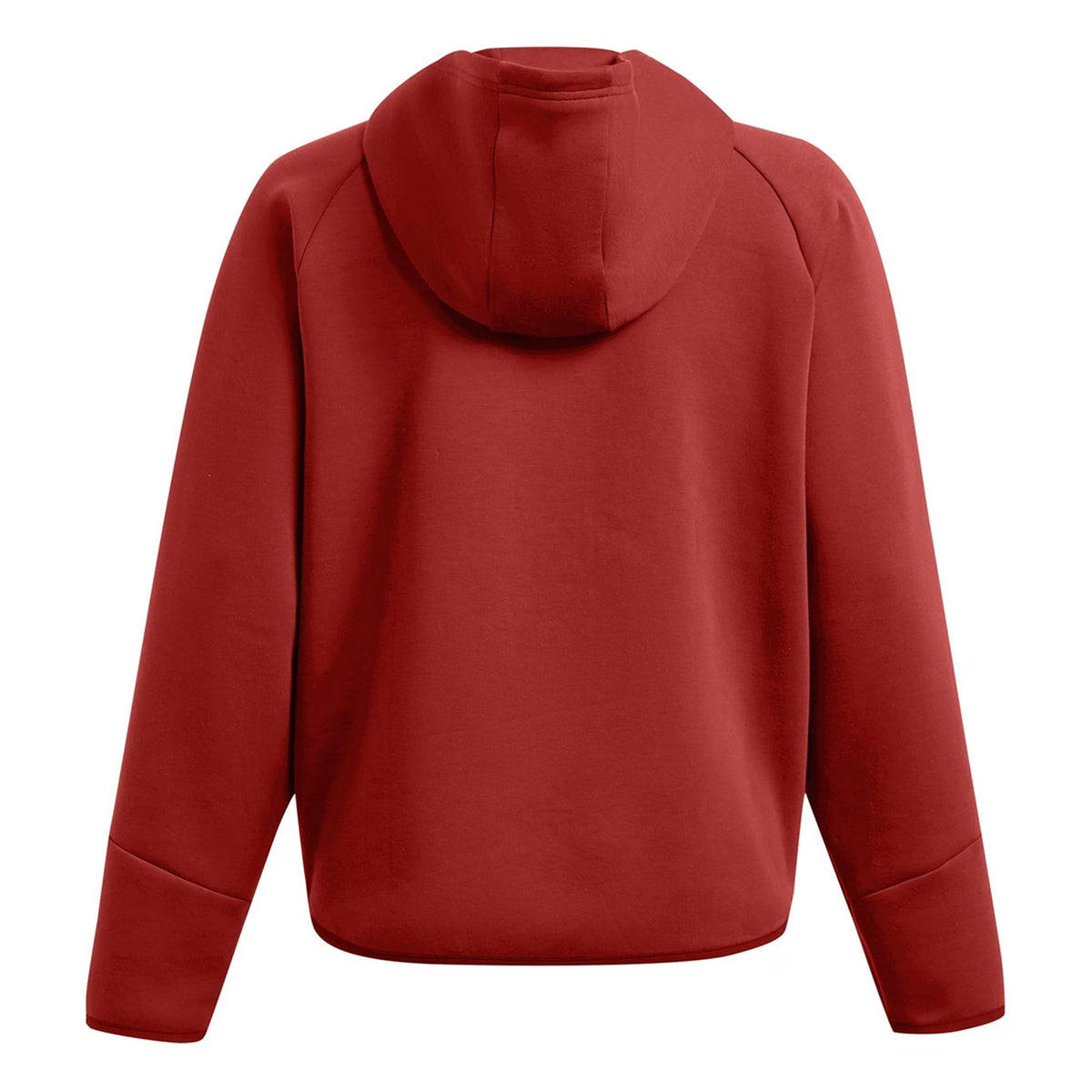 Orange - Back - Under Armour Womens-Ladies Unstoppable Two Tone Sweat Jacket