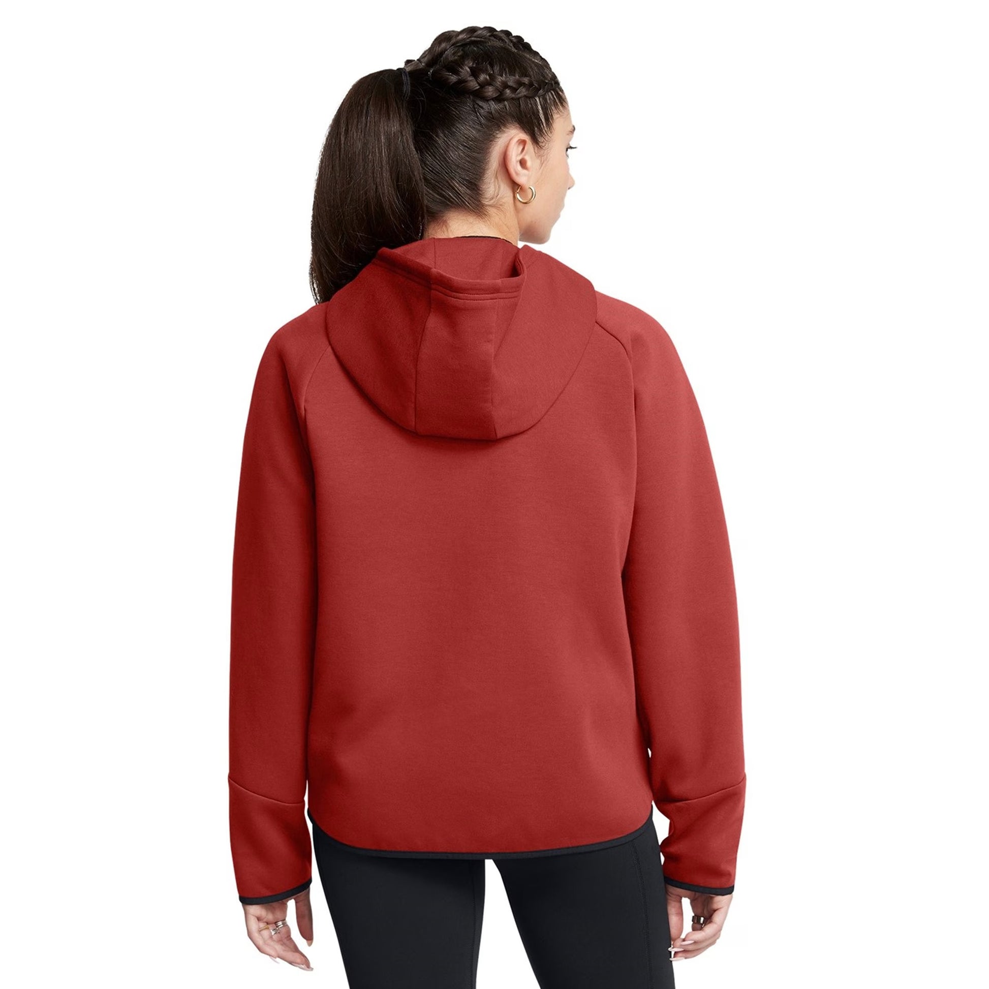 Orange - Lifestyle - Under Armour Womens-Ladies Unstoppable Two Tone Sweat Jacket