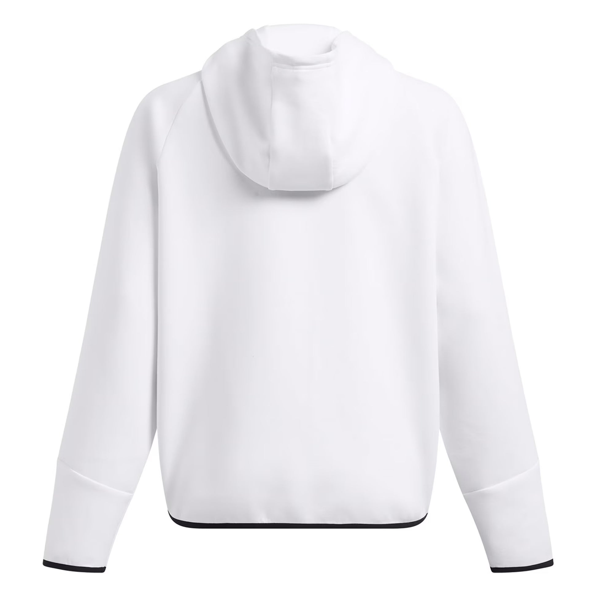 White - Back - Under Armour Womens-Ladies Unstoppable Two Tone Sweat Jacket