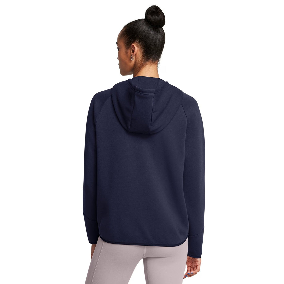 Blue - Lifestyle - Under Armour Womens-Ladies Unstoppable Two Tone Sweat Jacket