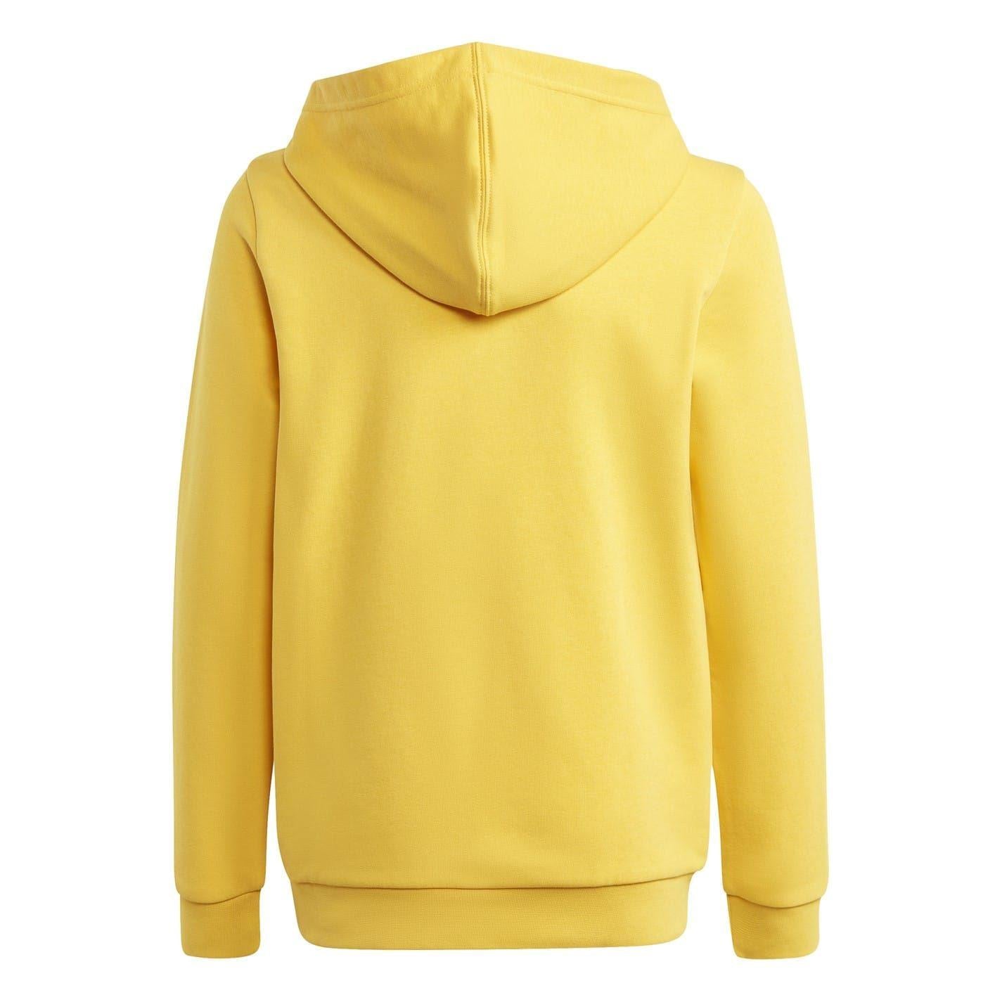Gold - Back - Adidas Childrens-Kids Juventus Hoodie