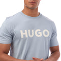 Blue - Back - Hugo Mens Dulivio T-Shirt
