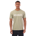 Green - Front - Hugo Mens Dulivio T-Shirt
