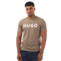 Brown - Front - Hugo Mens Dulivio T-Shirt