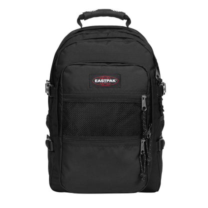 Black - Front - Eastpak Logo Polyester Backpack