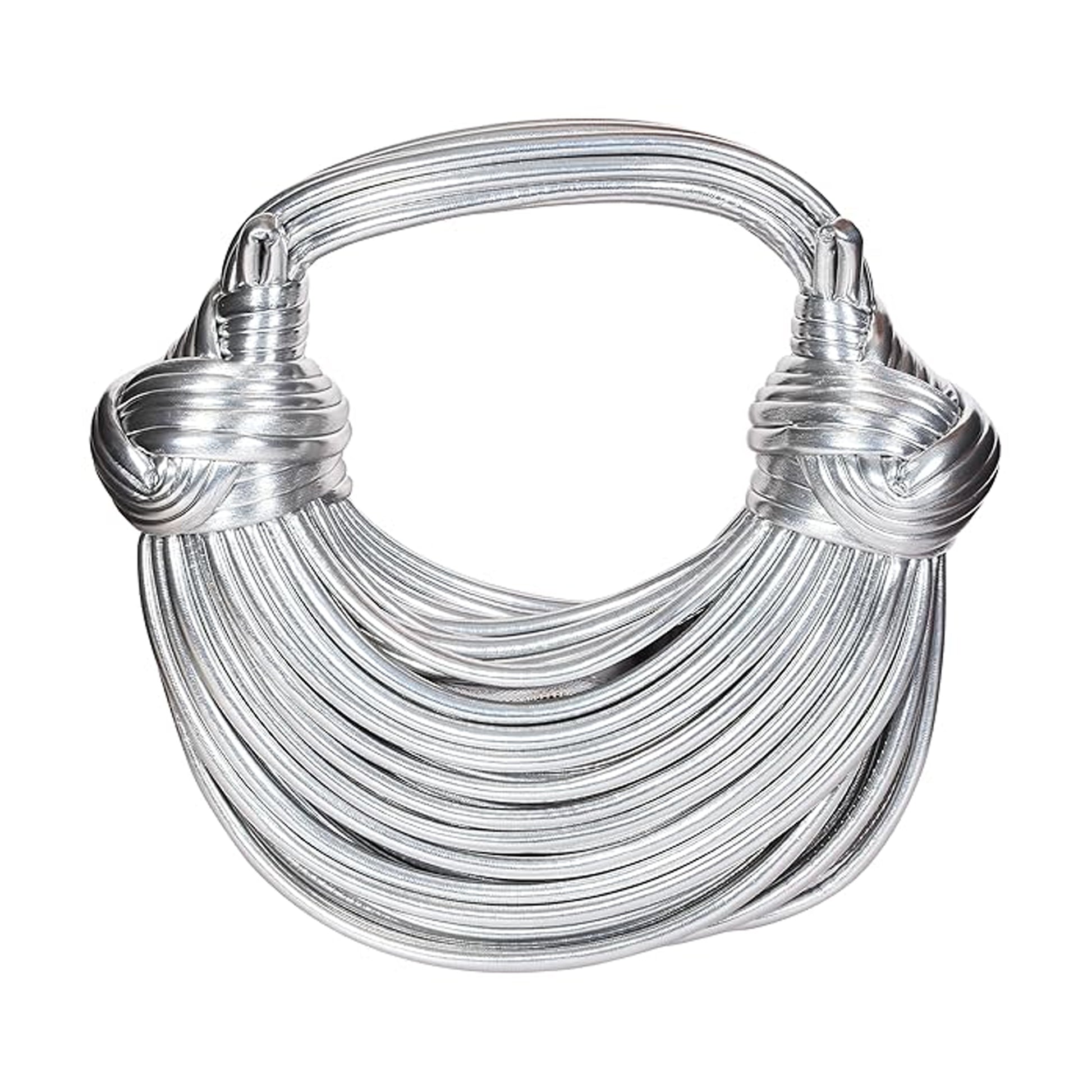 Silver - Front - Where´s That From Metallic Shoulder Bag