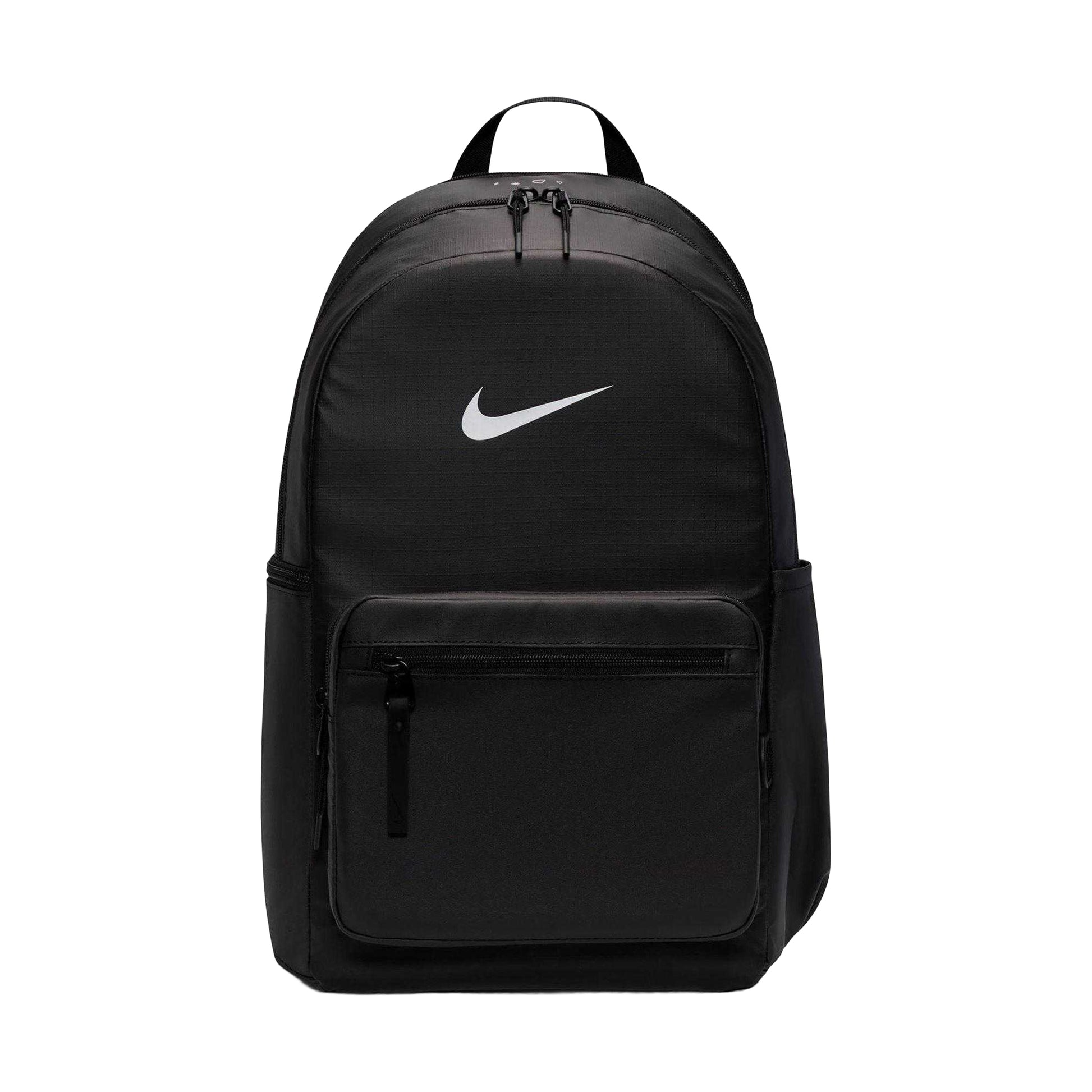 Black - Front - Nike Eugene 2.0 Logo Polyester 23L Backpack