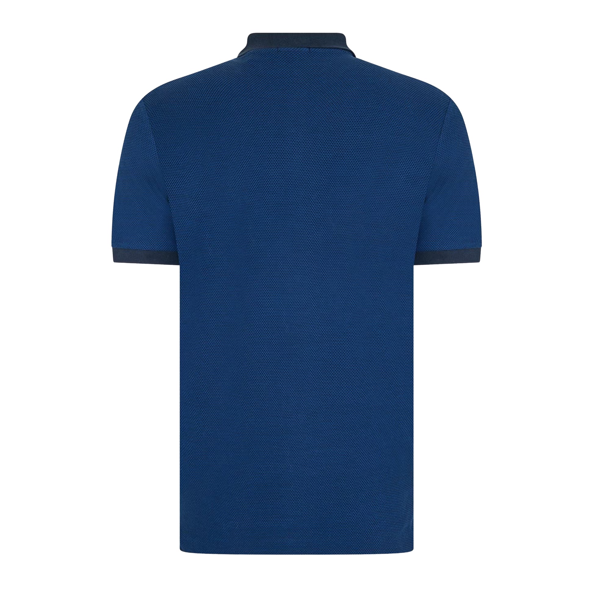 Dark Blue - Back - Boss Mens Phillipson Polo Shirt