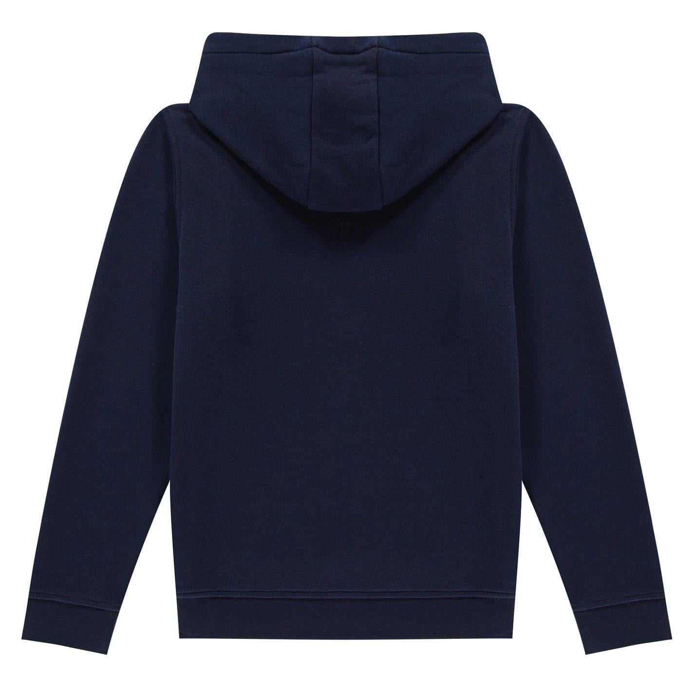 Navy - Back - Lacoste Childrens-Kids Oth Hoodie