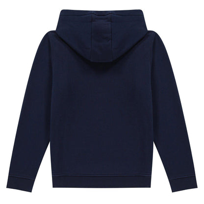 Navy - Back - Lacoste Childrens-Kids Oth Hoodie