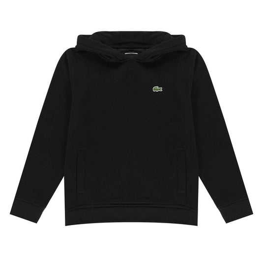 Black - Front - Lacoste Childrens-Kids Oth Hoodie
