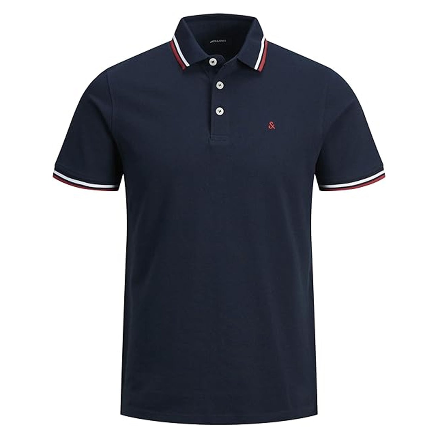 Navy-Forest - Lifestyle - Jack And Jones Mens Paulos Collared Polo Shirt (Pack of 2)