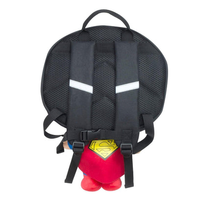 Multicoloured - Back - Superman Character 3D Backpack
