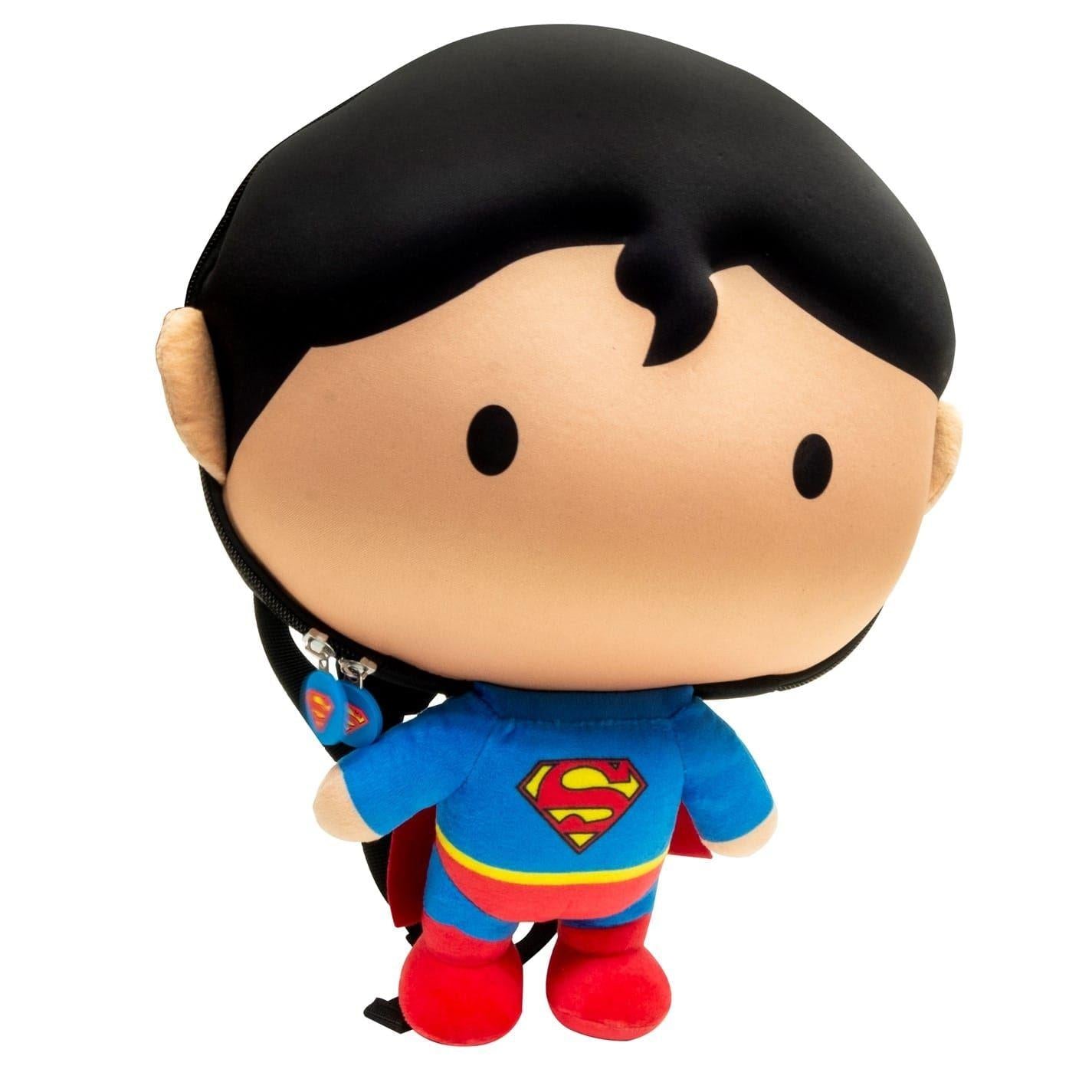 Multicoloured - Front - Superman Character 3D Backpack